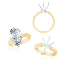 Load image into Gallery viewer, ITI NYC Pear Shape Solitaire