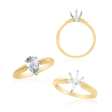 Load image into Gallery viewer, ITI NYC Pear Shape Solitaire