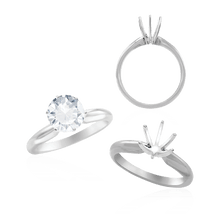 Load image into Gallery viewer, ITI NYC Round Six Prong Solitaire