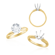 Load image into Gallery viewer, ITI NYC Round Six Prong Solitaire