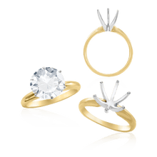 Load image into Gallery viewer, ITI NYC Round Six Prong Solitaire