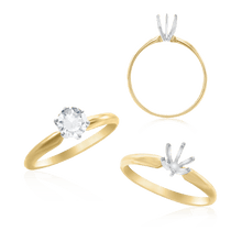 Load image into Gallery viewer, ITI NYC Round Six Prong Solitaire