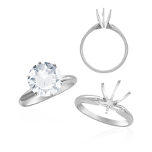 Load image into Gallery viewer, ITI NYC Round Six Prong Solitaire