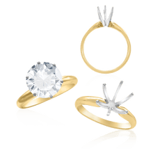 Load image into Gallery viewer, ITI NYC Round Six Prong Solitaire