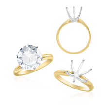 Load image into Gallery viewer, ITI NYC Round Six Prong Solitaire