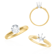 Load image into Gallery viewer, ITI NYC Round Six Prong Solitaire