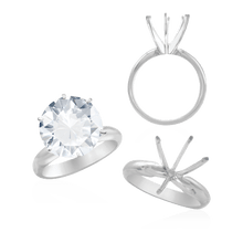 Load image into Gallery viewer, ITI NYC Round Six Prong Solitaire