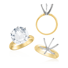 Load image into Gallery viewer, ITI NYC Round Six Prong Solitaire