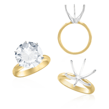 Load image into Gallery viewer, ITI NYC Round Six Prong Solitaire