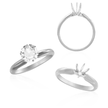 Load image into Gallery viewer, ITI NYC Round Six Prong Solitaire