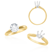 Load image into Gallery viewer, ITI NYC Round Six Prong Solitaire