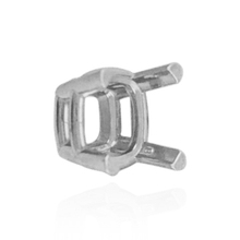 Load image into Gallery viewer, ITI NYC Four Prong Cushion Heavy Basket Settings in 14K Gold (4.00 x 4.00 mm - 10.00 x 10.00 mm)