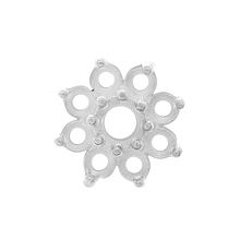 Load image into Gallery viewer, ITI NYC 8 Stone Round Cluster Tops (3.00 mm - 6.50 mm)