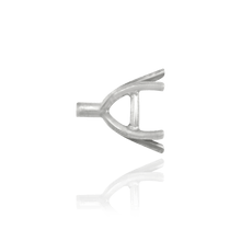 Load image into Gallery viewer, ITI NYC Eight Prong Cushion Cut Settings in Sterling Silver (4.00 mm - 10.00 mm)