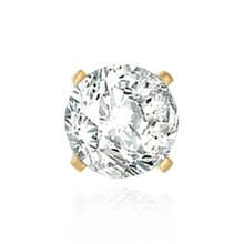 Load image into Gallery viewer, ITI NYC Four Prong Round Closed Back Standard Settings in 14K Gold (1.75 mm - 6.50 mm)