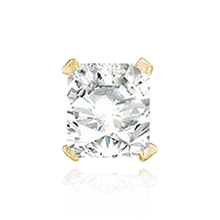 Load image into Gallery viewer, ITI NYC Four Prong Emerald Shape Heavy Solitaire Settings in 18K Gold (4.00 x 3.00 mm - 16.00 x 13.00 mm)