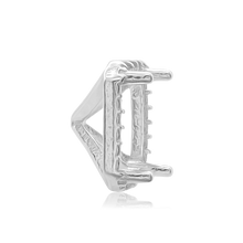 Load image into Gallery viewer, ITI NYC Emerald Cluster Setting in 14K Gold (5.00 x 3.00 mm - 7.00 x 5.00 mm)