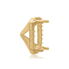 Load image into Gallery viewer, ITI NYC Emerald Cluster Setting in 14K Gold (5.00 x 3.00 mm - 7.00 x 5.00 mm)