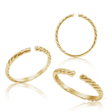 Load image into Gallery viewer, ITI NYC Standard Weight Rope Textured Fancy Shank