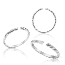 Load image into Gallery viewer, ITI NYC Standard Weight Rope Textured Fancy Shank