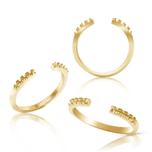 Load image into Gallery viewer, ITI NYC Accented Shank with Side Stones