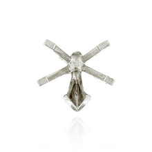 Load image into Gallery viewer, ITI NYC V-End Heart Shape Solitaire Settings in 14K Gold (4.00 x 4.00 mm - 7.00 x 7.00 mm)