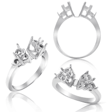 Load image into Gallery viewer, ITI NYC Six Stone Round Accented Remount