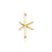 Load image into Gallery viewer, ITI NYC Six Prong Marquise Shape Tiffany Settings With Peg in 14K Gold (4.25 x 1.75 mm - 17.00 x 9.00 mm)