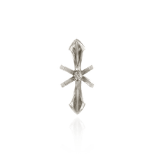 Load image into Gallery viewer, ITI NYC V-End Marquise Shape Tiffany Settings With Peg in 14K Gold (6.00 x 3.00 mm - 10.50 x 5.00 mm)