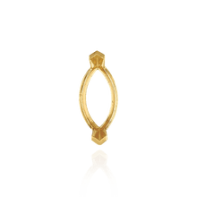 Load image into Gallery viewer, ITI NYC V-End Marquise Shape Single Base Settings in 14K Gold (3.50 x 1.50 mm - 14.00 x 7.00 mm)