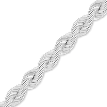 Load image into Gallery viewer, Bulk / Spooled Handmade Solid Rope Chain in Sterling Silver (2.50 mm - 12.60 mm)