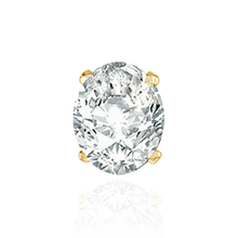 Load image into Gallery viewer, ITI NYC Four Prong Oval Tapered Settings With Pads in 14K Gold (5.00 x 3.00 mm - 16.00 x 12.00 mm)