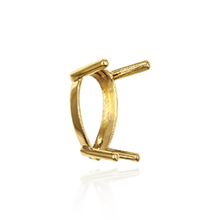 Load image into Gallery viewer, ITI NYC Four Prong Pear Shape Single Base Settings in 14K Gold (5.00 x 3.00 mm - 24.00 x 16.00 mm)