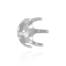 Load image into Gallery viewer, ITI NYC Six Prong Round Pearl Cup Settings in 14K Gold (3.00 mm - 10.00 mm)