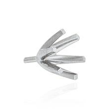 Load image into Gallery viewer, ITI NYC Six Prong Round Tiffany Settings With Peg in Sterling Silver (4.00 mm - 8.00 mm)