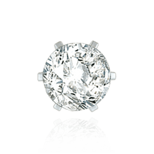 Load image into Gallery viewer, ITI NYC Six Prong Round Tiffany Settings With Peg in 14K Gold (4.00 mm - 8.00 mm)