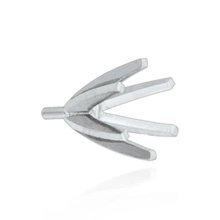 Load image into Gallery viewer, ITI NYC Six Prong Round High Tiffany Settings With Peg in Sterling Silver (Casting) (3.25 mm - 9.75 mm)