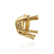 Load image into Gallery viewer, ITI NYC V-End Pear Shape Heavy Tapered Settings in 14K Gold (6.00 x 4.00 mm - 26.00 x 18.00 mm)