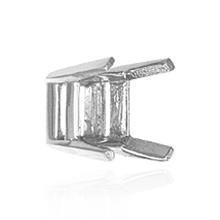 Load image into Gallery viewer, ITI NYC Four Prong Square Heavy Wire Basket Settings in 14K Gold (2.00 mm - 13.50 mm)