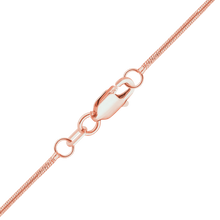 Load image into Gallery viewer, Seaport Snake Necklace in 14K Rose Gold