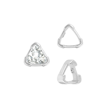 Load image into Gallery viewer, ITI NYC V-End Trillion Shape Single Wire Settings in 14K Gold (3.00 mm - 10.00 mm)