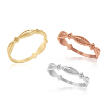 Load image into Gallery viewer, Vintage Oval Stackable Ring in Sterling Silver