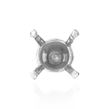 Load image into Gallery viewer, ITI NYC Four Prong Round Tapered Solitaire Settings in 18K Gold (5.00 mm - 17.50 mm)