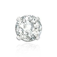 Load image into Gallery viewer, ITI NYC Four Prong Round Tapered Solitaire Settings in 14K Gold (4.00 mm - 17.50 mm)