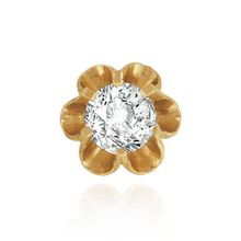 Load image into Gallery viewer, ITI NYC Six Prong Round Scalloped Settings in 14K Gold (1.30 mm - 5.20 mm)