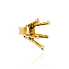 Load image into Gallery viewer, ITI NYC V-End Heart Shape Solitaire Settings in 14K Gold (4.00 x 4.00 mm - 11.50 x 10.25 mm)