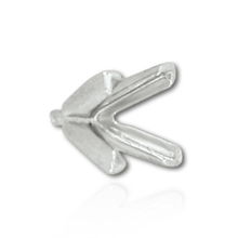 Load image into Gallery viewer, ITI NYC V-End Square Solitaire Settings With Peg in Platinum (3.50 mm - 9.00 mm)