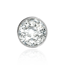 Load image into Gallery viewer, ITI NYC Round Tapered Tube Bezels in Platinum (1.75 mm - 8.00 mm)