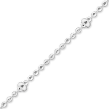 Load image into Gallery viewer, Bulk / Spooled Triple Beaded Stud Chain in Sterling Silver (0.90 mm)