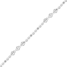 Load image into Gallery viewer, Bulk / Spooled Triple Beaded Stud Chain in Sterling Silver (1.15 mm)